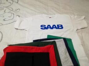 T-shirt big SAAB-logo